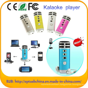 Self-Singing Mini Karaoke Singing Player Microphone for Laptop Mobile Phone